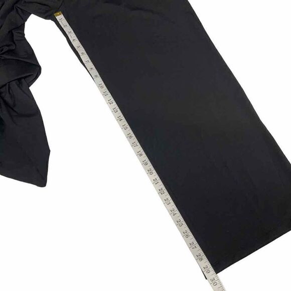 DKNY Pure Travel Pants Black Elastic Waist and Wide Leg Style Lounge Leisure XL - Picture 10 of 16